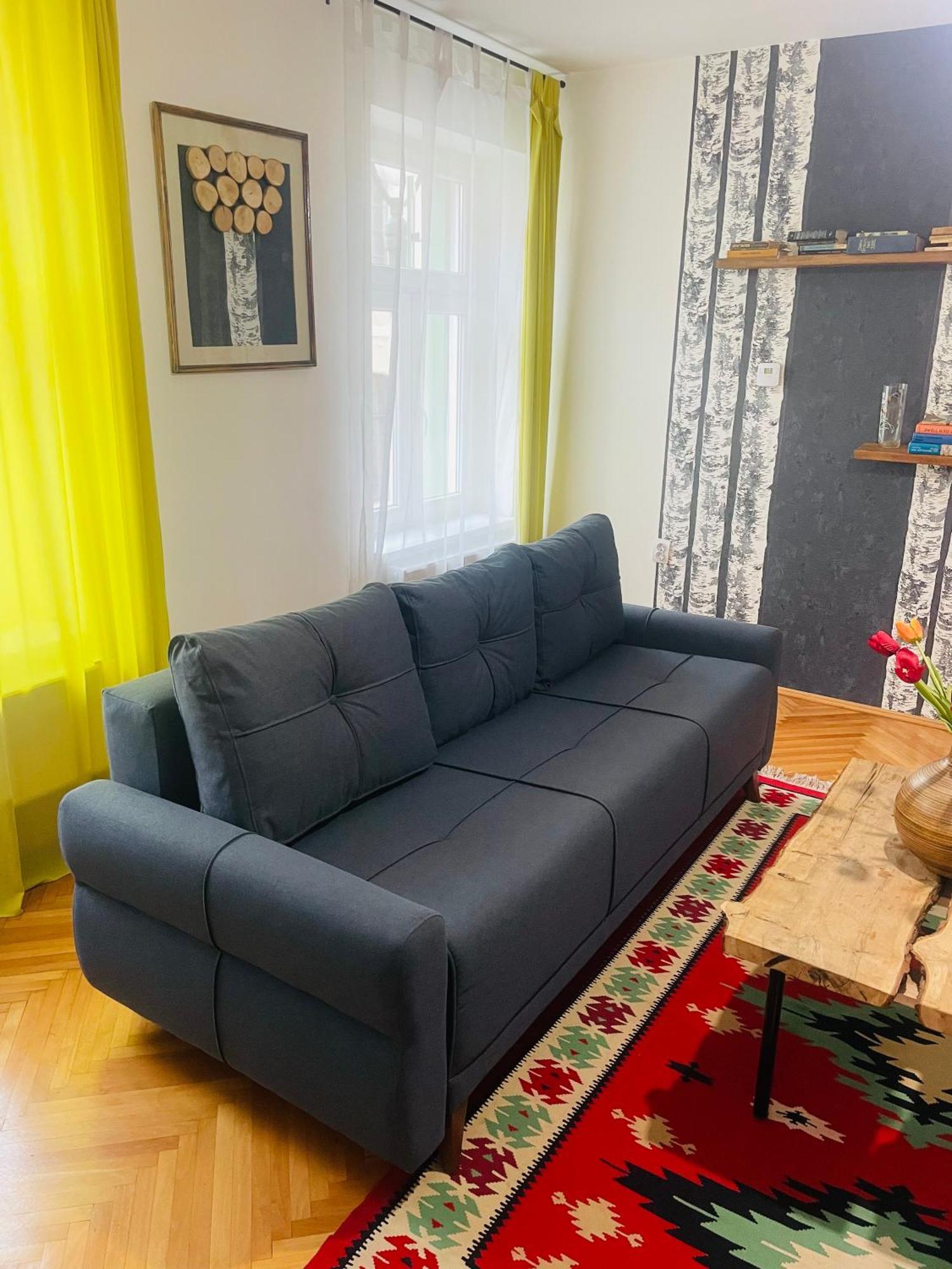 Spacious Stylish Apartment In Old Town 시비우 외부 사진